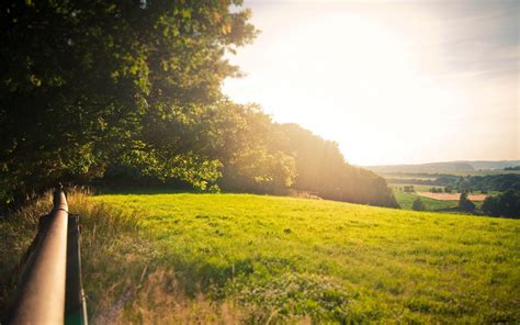 Wallpaper Sunlight Landscape Hill Nature Sky Field Yellow