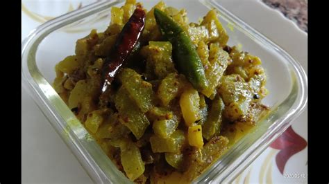 Sorshe Chichinga Snake Gourd With Mustard Paste Chichinga Recipe