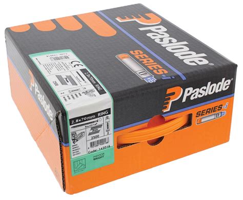 PASLODE Packs de 2500 clous 2 8x70 crante IM90i réf 142016 Cedeo