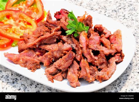 Taste Of Thailand Grilled Pork Neck Kor Moo Yang Stock Photo Alamy