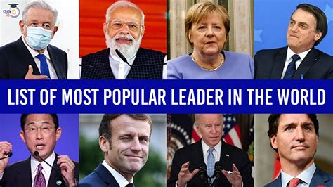 Most Popular Leader In The World 2024 List