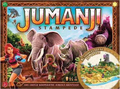 Amazon Spin Master Games Jumanji Stampede Large Cooperative D