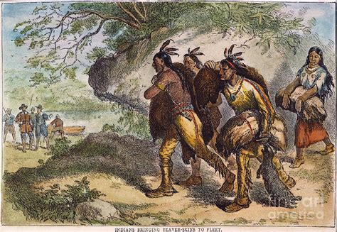 Dutch Fur Traders 17th C Photograph By Granger Pixels