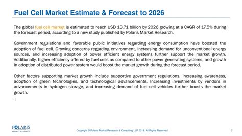 Ppt Fuel Cell Market Share Size Trends And Industry Analysis Report