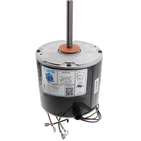 ClimaTek Upgraded 1 4 HP Condenser Fan Motor Directly Replaces Trane