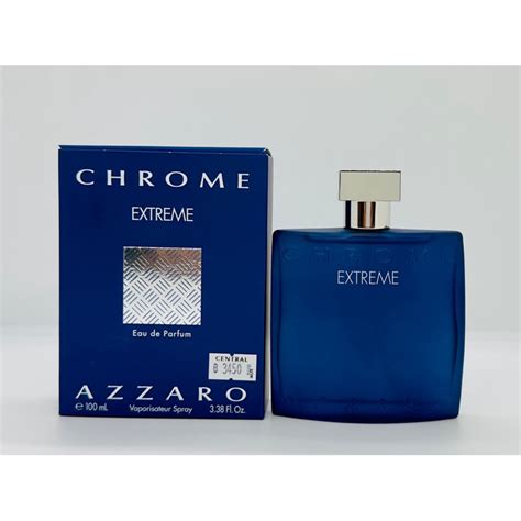 Azzaro Chrome Extreme Eau De Parfum 100ml สคบ ไทย กล่องซีล Shopee