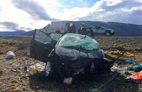 Dos muertos por choque frontal de autos en cercanías de El Chaltén