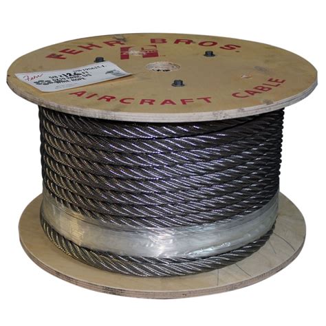 1 2 X 5000 FT 6X25 IWRC Stainless Steel Wire Rope