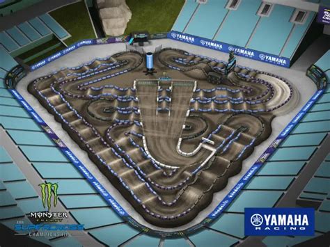 Monster Energy Supercross Track Maps Revealed