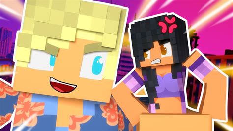 Crushing Tiny Aphmau Minecraft Hide And Seek Youtube