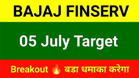 Bajaj Finserv Share July Bajaj Finserv Share Latest News Bajaj