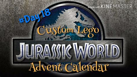 Custom Lego Jurassic World Advent Calendar Day 18 Youtube