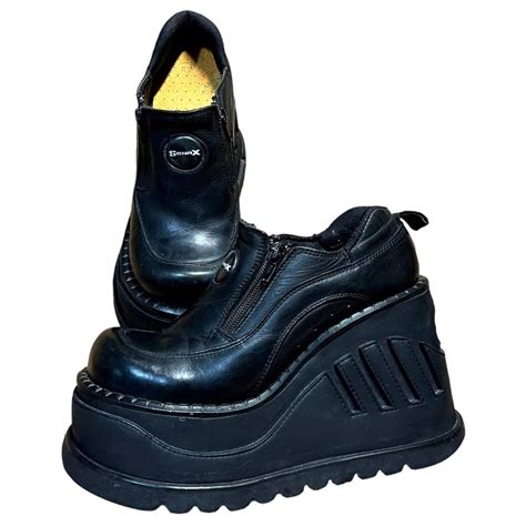 Demonia Women's Black Footwear | Depop