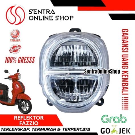 Jual Asli Reflektor Lampu Depan Yamaha Fazzio Original Stanley Harga