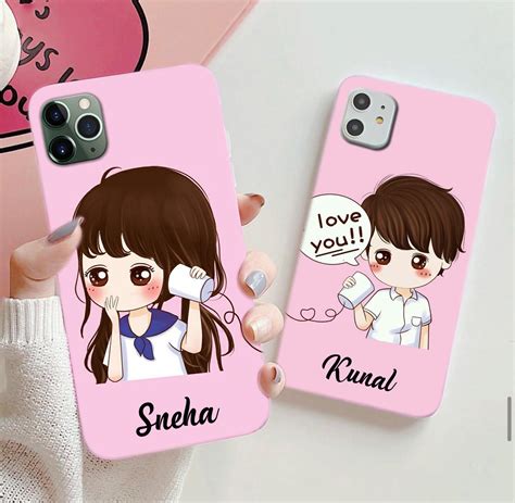 I Love You Couple Phone Case Mobile Cover For Couples