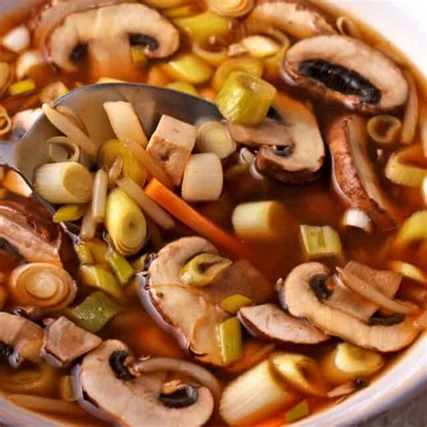 Instant Pot Hot And Sour Soup Plant Based AMDK