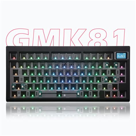 GMK81 Hot Swappable Mechanical Keyboard Kit Bluetooth 5 0 2 4G Wireless