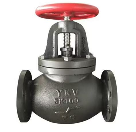 Jis F Cast Iron K Screw Down Check Globe Valves Globe Valve