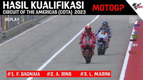 Hasil Kualifikasi Motogp Amerika Hasil Motogp Hari Ini Motogp