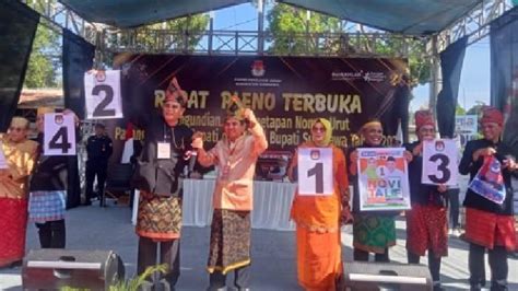 Kpu Sumbawa Tetapkan Nomor Urut Calon Bupati Dan Calon Wakil Bupati