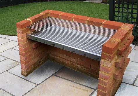 Sunshinebbqs Extra Large Stainless Steel Diy Brick Bbq Kit 112cm X 40cm