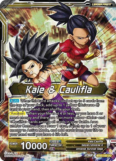 Kale Caulifla Kefla Potara Fusion Dilemma Perfect Combination