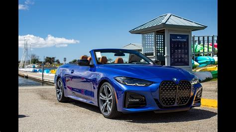 Tour The 2022 430i Convertible In Portimao Blue 4k Youtube