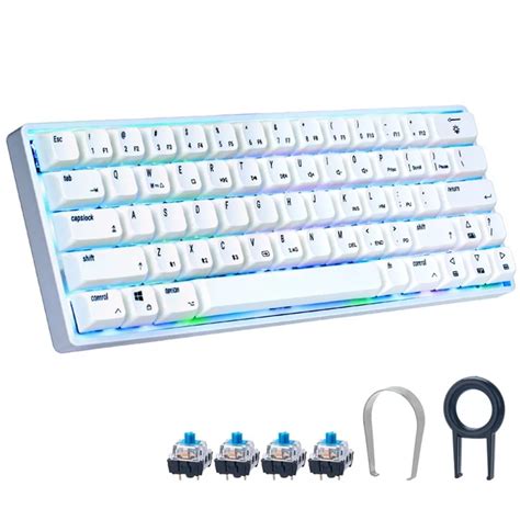 Ivhco Keys Mini Gaming Mechanical Keyboard Mode Bluetooth Keyboard