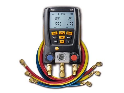 Testo Digital Manifold Gauge Refrigeration Air Pressure Gauge