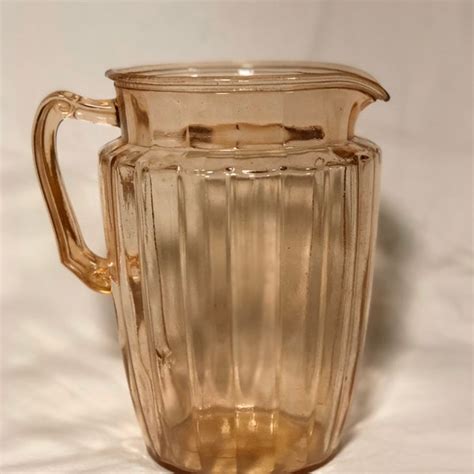 Pink Depression Glass Etsy