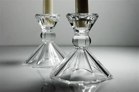 Crystal Candlesticks St George Crystal Octagon Crystal Candle