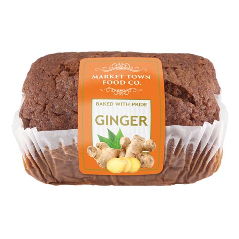 Mt030 Ginger Loaf Cake 370g Market Town Food Co