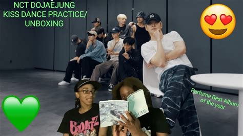 NCT DOJAEJUNG KISS DANCE PRACTICE REACTION UNBOXING DOJAEJUNG