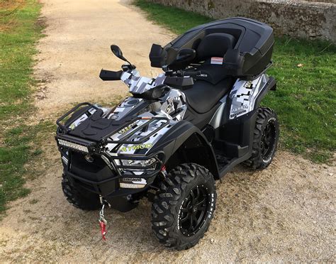 Quad Kymco MXU 700 EPS avec kit déco Digital camo Quad agricole