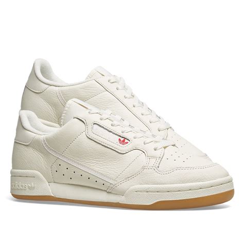 Adidas Continental 80 Off White Raw White Gum END