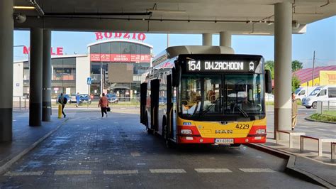 Mza Warszawa Przejazd Manem Nl Lion S City Cng Na