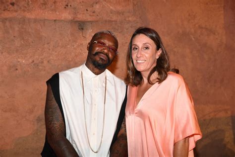 Photo Exclusif Djibril Cissé et sa compagne Laetitia lors de la