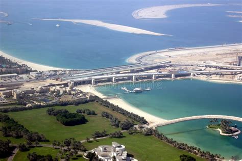 The Palm Jumeirah In Dubai Stock Photo Image Of Mirage 62844888