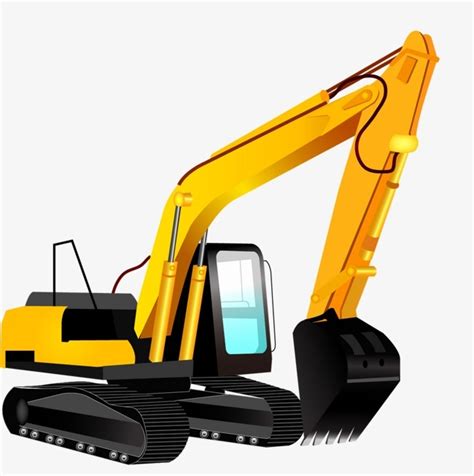 Backhoe Clipart Yellow Backhoe Yellow Transparent Free For Download On