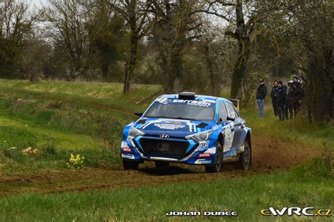 Clemençon Benjamin Fouret Jessica Hyundai i20 R5 Rallye Terre des