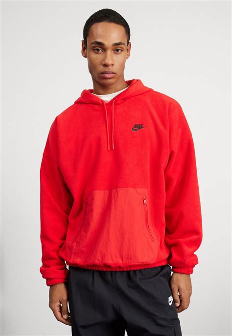 Nike Sportswear Club Polar Hoodie Kapuzenpullover University Red