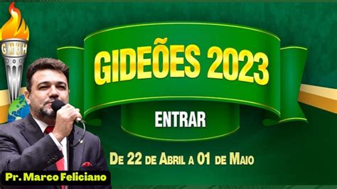 Pastor Marco Feliciano Gideões 2023 Youtube