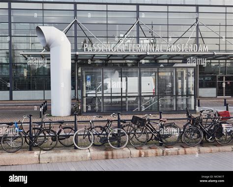 Passenger Terminal Amsterdam, Amsterdam, Netherlands. Official port for cruise ships visiting ...