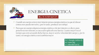 Fisicoquímica del norte Energía Cinética y Potencial en imágenes