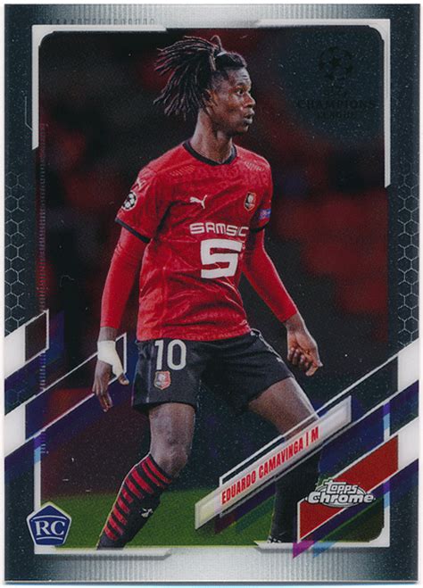 Eduardo Camavinga Topps Chrome Uefa Champions