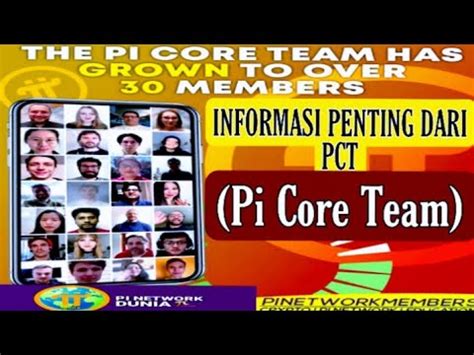 Informasi Penting Dari Pct Pi Core Team Berita Pi Network Terkini