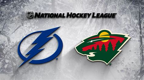 Minnesota Wild Vs Tampa Bay Lightning