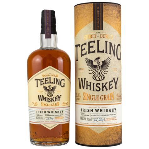 Teeling Whiskey SINGLE GRAIN Irish Whiskey Wine Cask 46 Vol 0 7 L