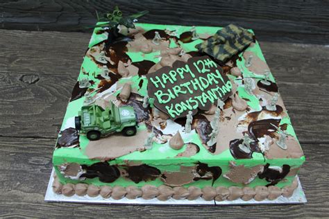 Military Birthday Cake 567 By Select Bakery Military Birthday Army