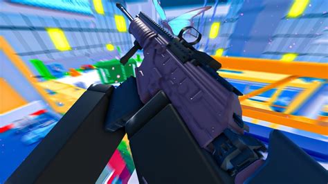 The Actual Best Ar In Aimblox Roblox Aimblox Youtube